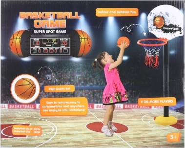 Basketbalring voor kinderen 93 cm met bal