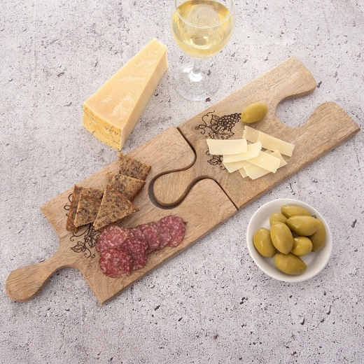 Slimme puzzelvorm om het serveeroppervlak uit te breiden