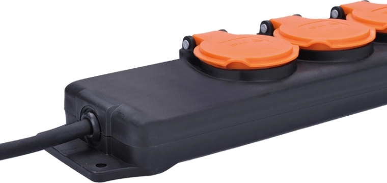 Robuuste rubberen kabel van 5 m