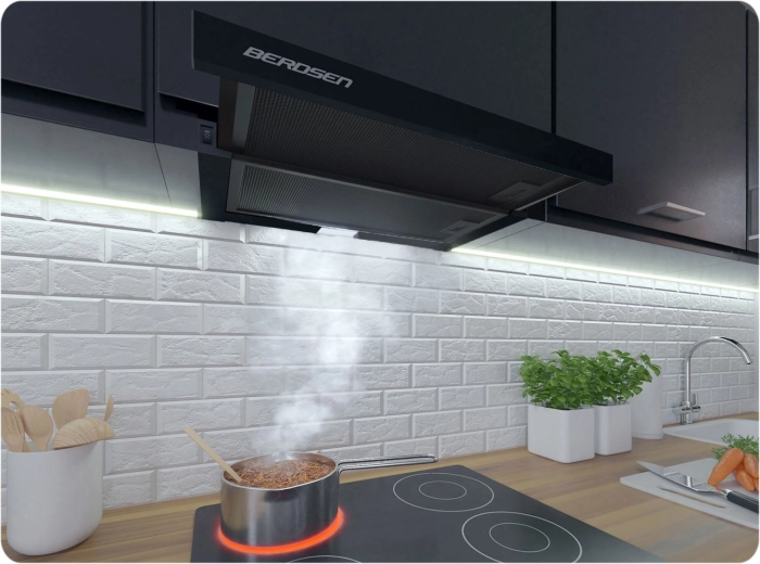 Eenvoudig onderhoud dankzij aluminiumfilters