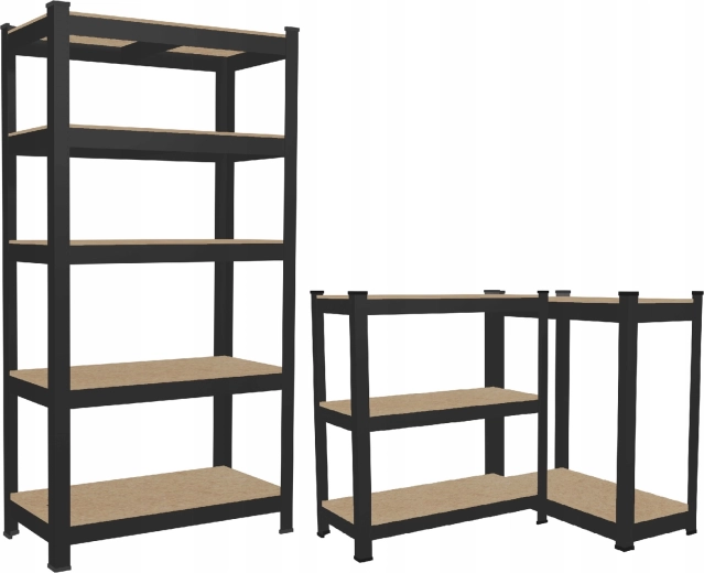 Flexibele opbergruimte op 5 niveaus