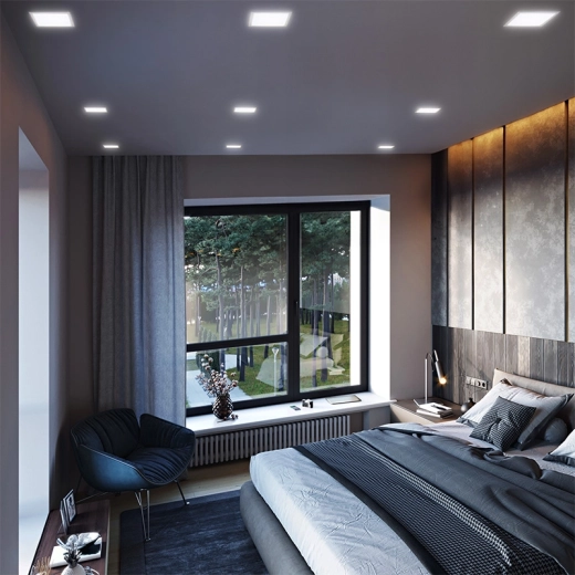 Strak uiterlijk en gelijkmatig licht in het interieur
