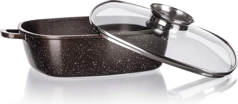 Glazen deksel met aroma-knop