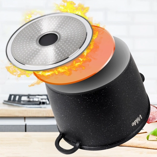 Gelijkmatige verwarming en inductiecompatibiliteit