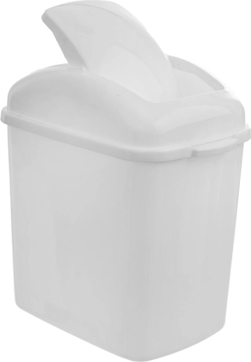 Compacte mini-prullenbak voor kleine ruimtes