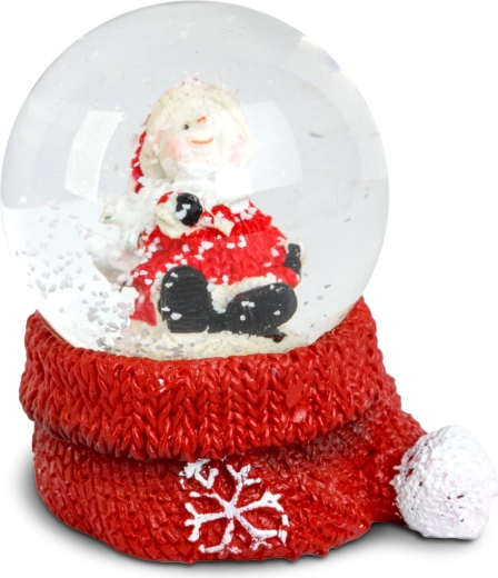 Decoratieve rode voet