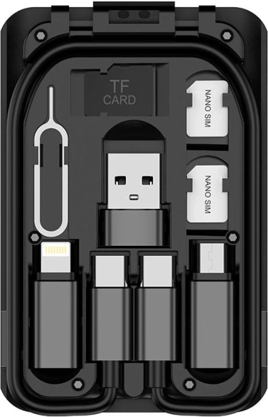 Multifunctionele houder en adapter voor simkaarten Budi