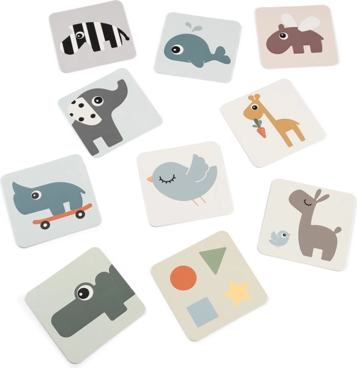 Done by Deer contrastkaartjes voor baby Deer friends (10 stuks)
