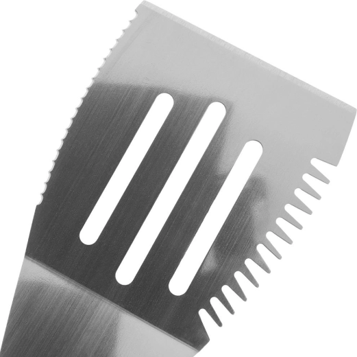 Sterke RVS-kop met sleuven