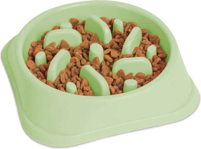 Anti-schrokbak voor honden groen
