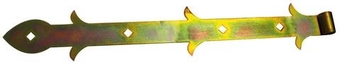 Deurhengsel 450 mm, verzinkt, gedecoreerd SELKA