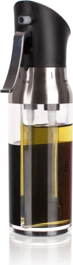 Elegante rvs-afwerking met helder zicht