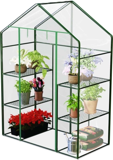 Twee rijen planken en gemakkelijke toegang