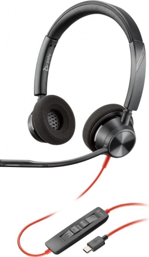 Stereohoofdtelefoon Poly Blackwire 3320 USB-C/A