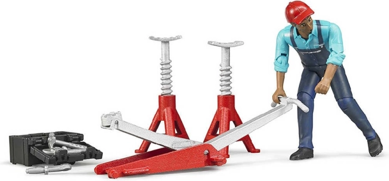 Monteur klaar voor elke reparatie