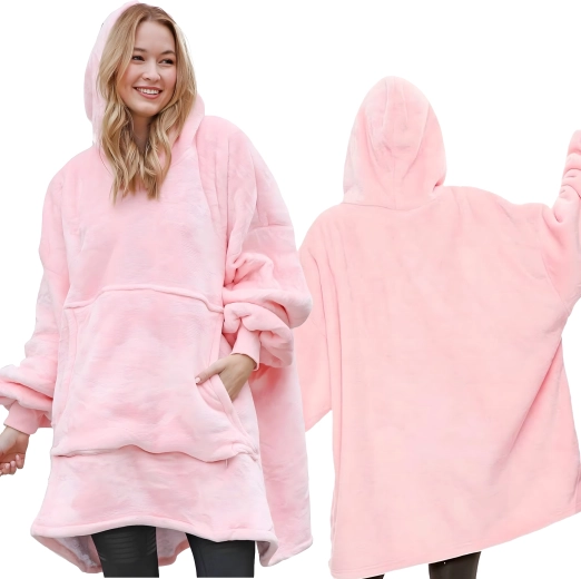 Oversized pasvorm en capuchon