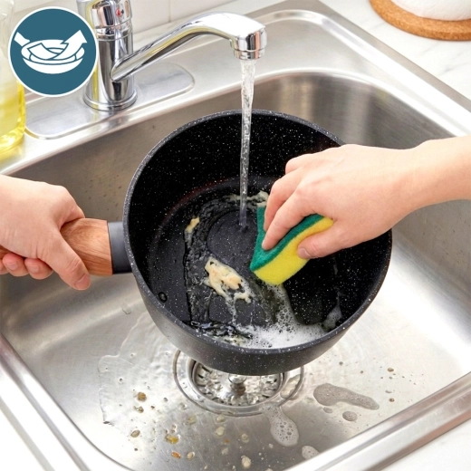 Geschikt voor alle soorten kookplaten en voor de vaatwasser