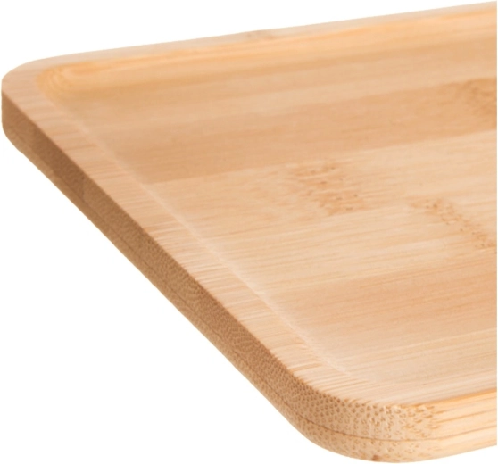 Praktische rand voor schoon serveren