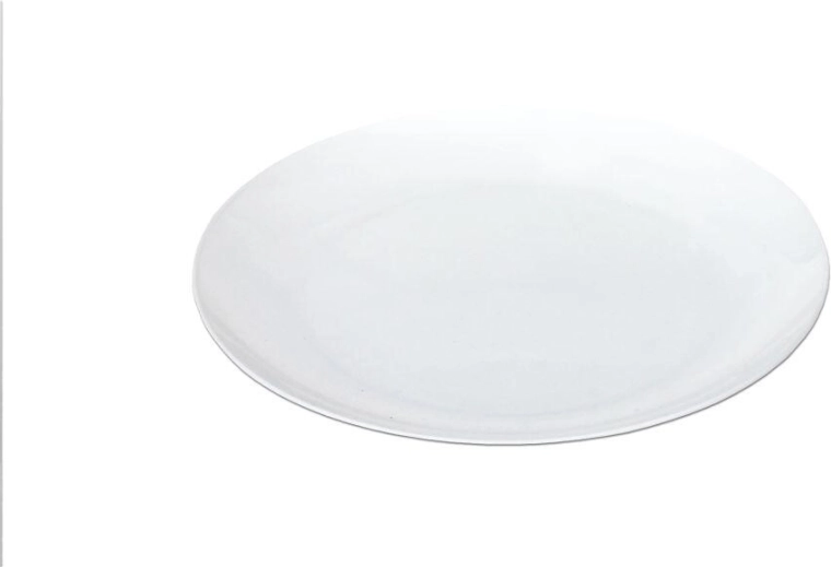 Ondiep plastic bord 20 cm – mix kleuren