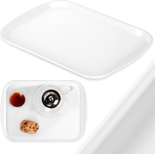 Ruime dienblad voor drankjes en desserts