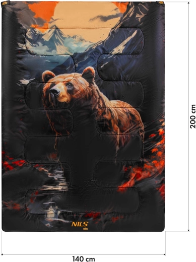 3-in-1: dubbelslaapzak, 2 slaapzakken of 2 dekens