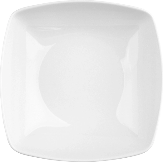 Diep bord MariaPaula Moderna vierkant wit 18,5 cm
