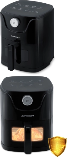 Venster met LED-verlichting voor controle zonder te openen