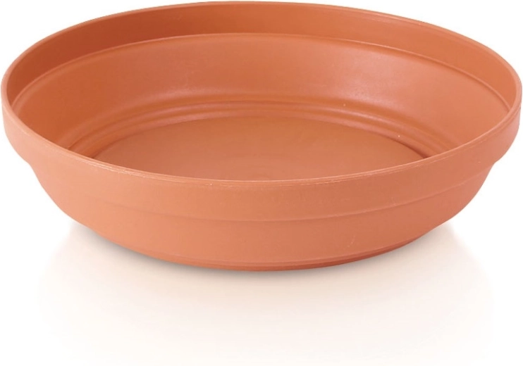 Schotel voor bloempot GLINKA 9,5 cm terracotta