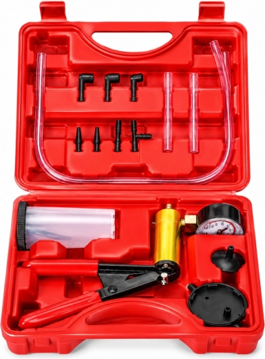 Accessoireset en koffer voor orde en transport