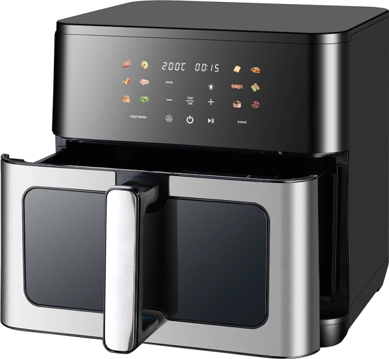 MalTec AirFryer heteluchtfriteuse 2000 W 10 l