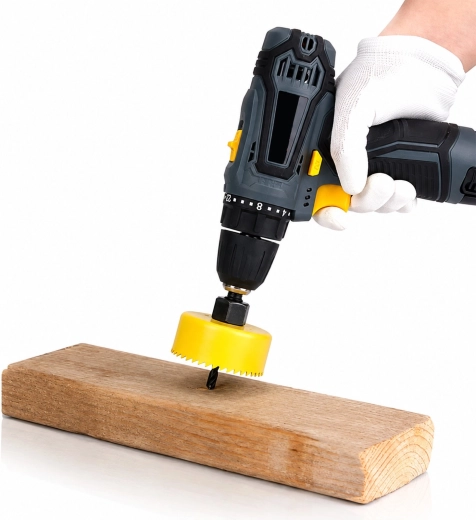 Nauwkeurig boren in zacht hout