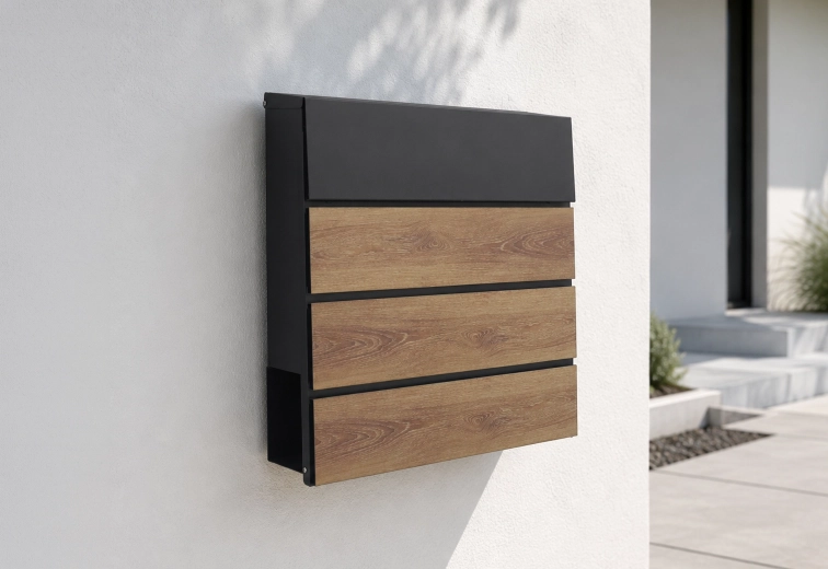 Moderne uitstraling met decoratief paneel