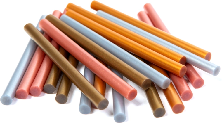 Metallic smeltlijmsticks voor lijmpistool 7 × 100 mm, 20 stuks