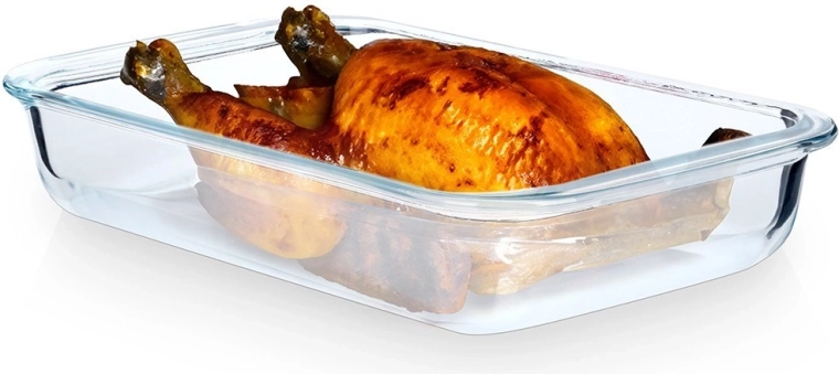 Glazen ovenschaal 25,5 × 15 × 4,5 cm, 1 l