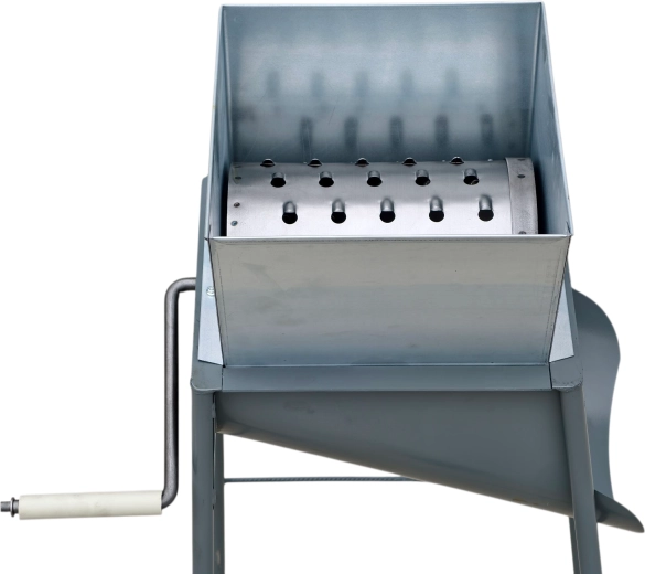 Stalen trommel voor gelijkmatig raspen