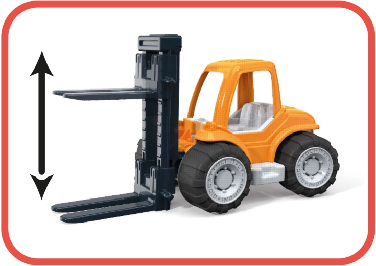 Functionerende hefvork voor realistisch spel