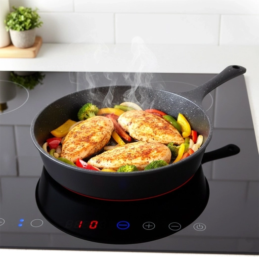 Universeel gebruik op kookplaat en in de oven