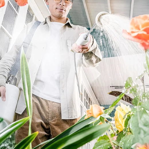 Fijne en egale verneveling voor gezonde planten