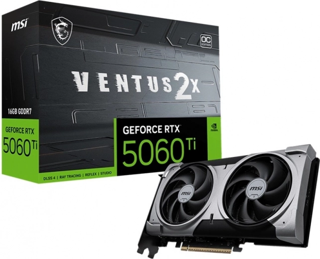 Grafische kaart GeForce RTX 5060 Ti 16G Ventus 2X OC Plus