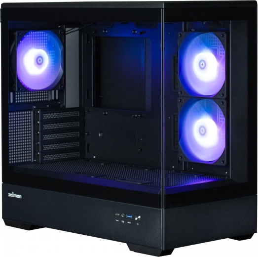 Case P30 V2 MicroATX Mini Tower 3 ventilatoren RGB BL