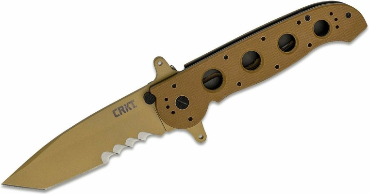 CRKT M16 Special Forces tactisch vouwmes 9,8 cm, zandbruin, G10