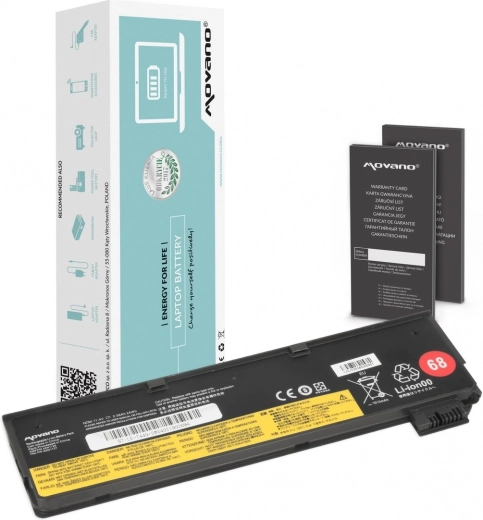 Movano-accu voor Lenovo ThinkPad T440 / T450s / X240 / X260 / L450 / L460 2000 mAh 22 Wh