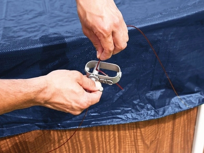 Snelle en stevige bevestiging met kabel en ratel