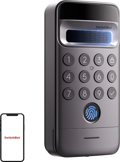 SwitchBot toetsenbord voor slimme sloten Keypad Vision Pro