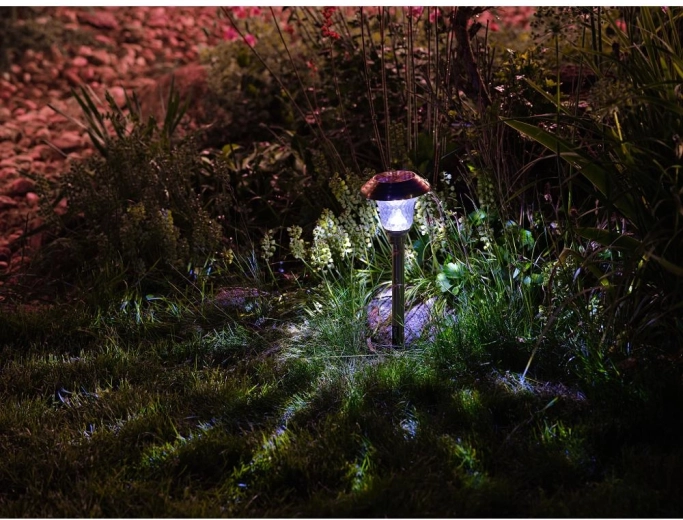 Koud wit licht voor de tuin