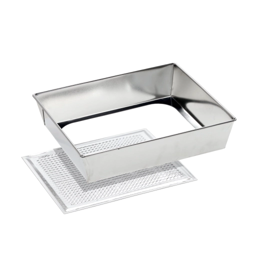 Uitneembare bodem voor moeiteloos uitnemen van gebak