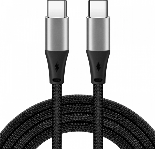 USB-C kabel zwart 1m