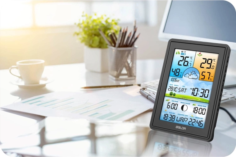 Leesbaarheid en comfort met instelbare achtergrondverlichting