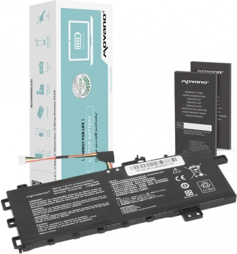 Movano batterij B21N1818 voor Asus VivoBook 15 A512/R512/X512 (4150 mAh, 32 Wh)
