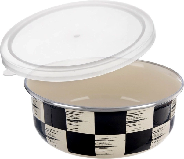 Kwalitatieve emaillelaag en roestvrijstalen rand